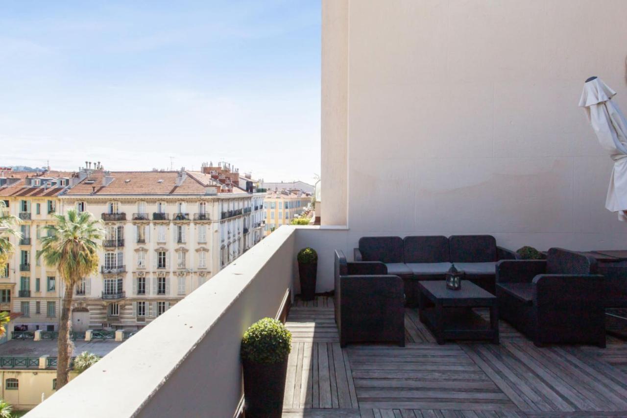 Bright Flat With An Exceptional Terrace At The Heart Of Nice - Welkeys Экстерьер фото